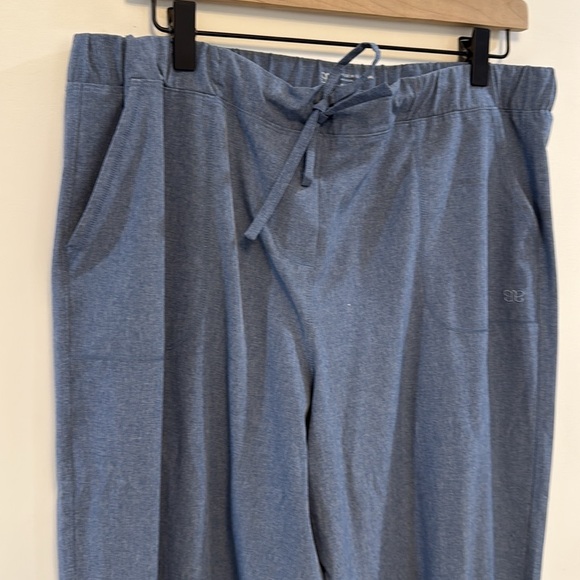ALBION Light Blue Chambray Jetsetters Jogger Pants
Ankle Zippers Size XL - Picture 6 of 10